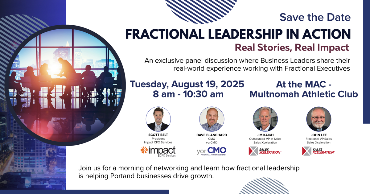 Click here to register for the Portland Event
